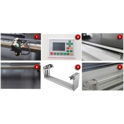 CO2-Laserschneid- und Graviermaschine CORMAK LG6040N WiFi