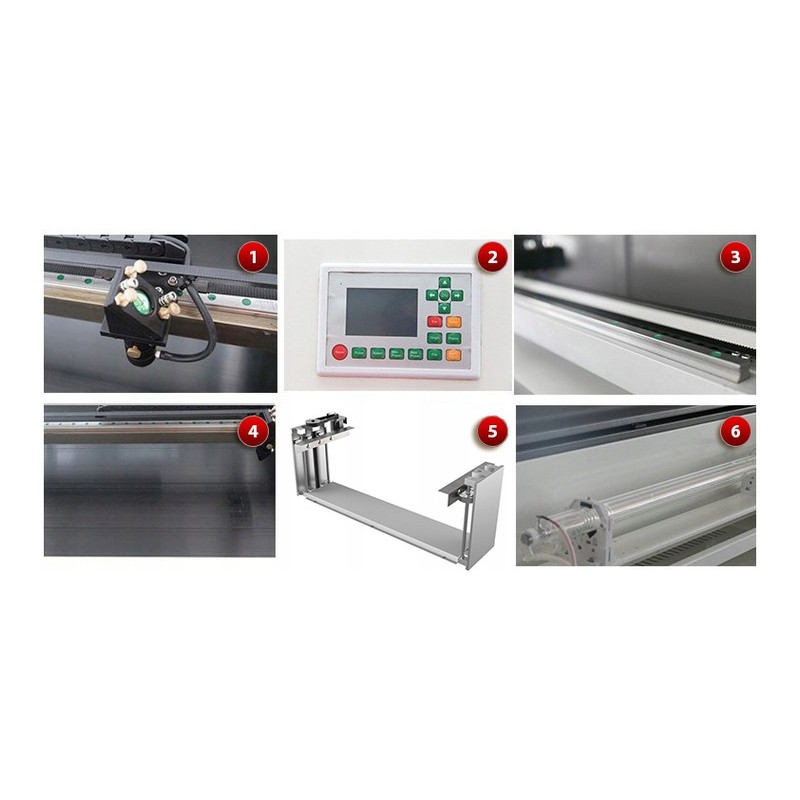 CO2-Laserschneid- und Graviermaschine CORMAK LG6040N WiFi