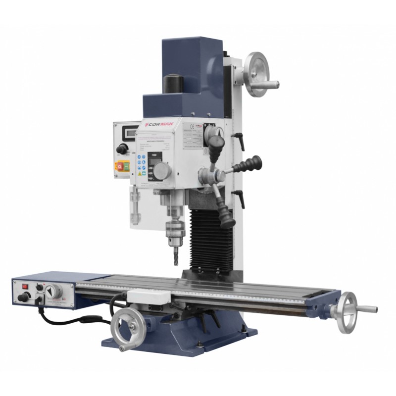 Fräs- und Bohrmaschine CORMAK HK25L VARIO mit Vorschub