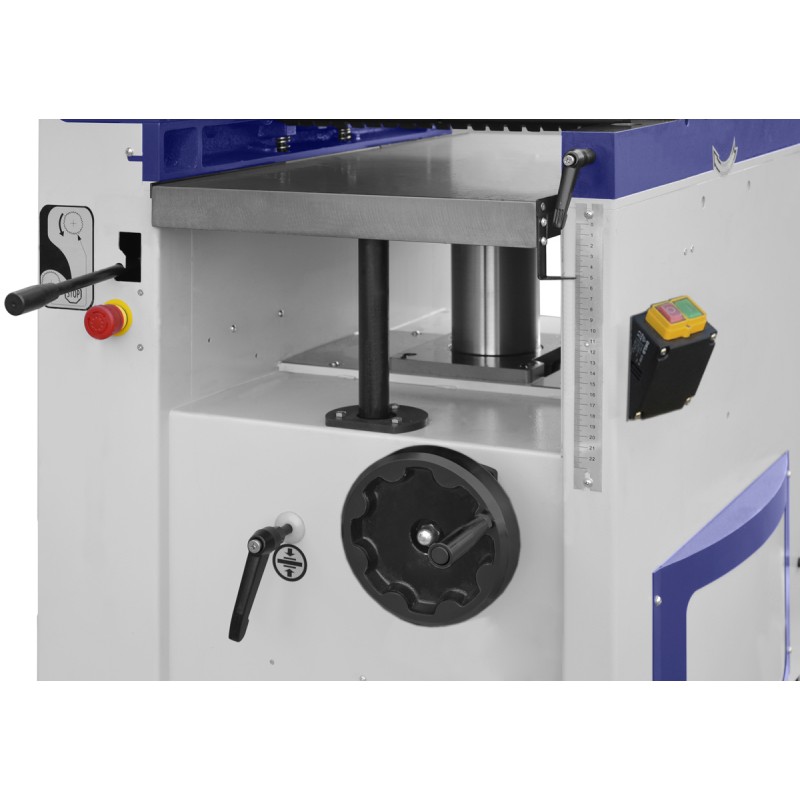 Abricht- und Dickenhobelmaschine CORMAK PT410S mit Spiralwelle + FM300 + Schlauch 3m