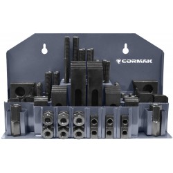 Spannpratzensatz CORMAK M10 für T-Nuten 12mm 58-tlg.