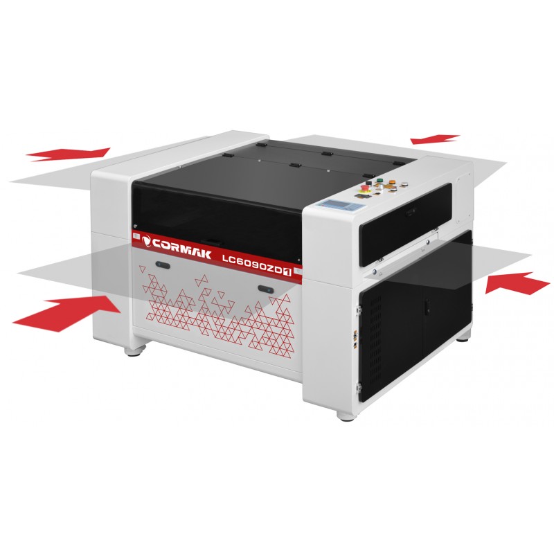CO2-Laserschneid- und Graviermaschine CORMAK LC6090ZD1