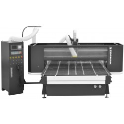 CNC-Fräsmaschine CORMAK C2030 IND 2000x3000 mit Hybridtisch