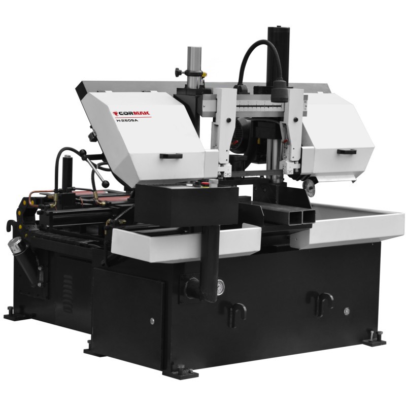 Automatische Doppelsäulen-Horizontalbandsäge für Metall CORMAK H260SA