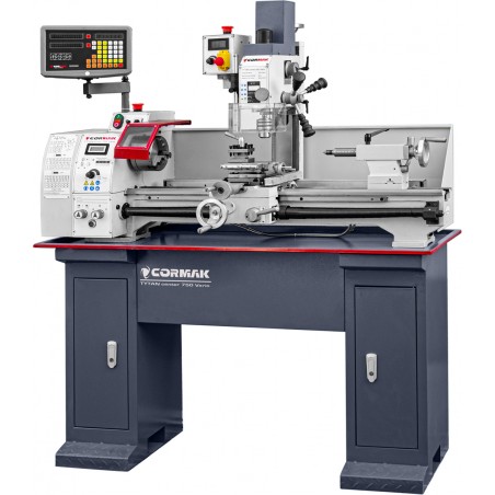 Dreh-Fräsmaschine CORMAK TYTAN Center 750 Vario DRO