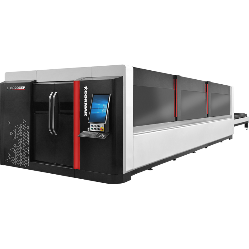 Geschlossene Faserlaser Schneidanlage CORMAK FIBER LF6020GEP