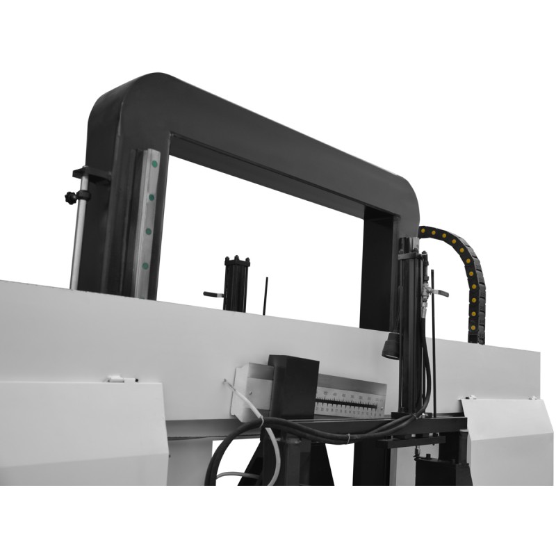 Halbautomatische Doppelsäulen-Metallbandsäge CORMAK H-65/80