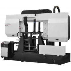 Halbautomatische Doppelsäulen-Metallbandsäge CORMAK H-65/80