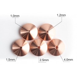 Laser Doppeldüse D2.0 M11 H15 für RayTools Faserlaser-Schneidköpfe
