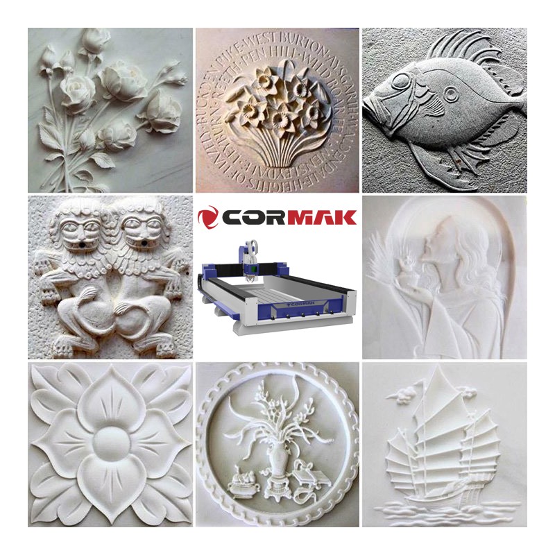 CNC-Fräsmaschine CORMAK M1212 für Holz und Stein