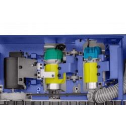 Kantenanleimmaschine CORMAK EBM120 mit Absaugung + Kleber