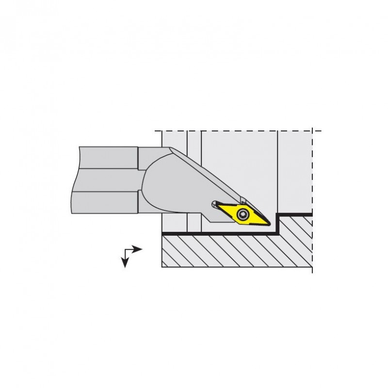 Drehschneider SVJBL 2525 M16