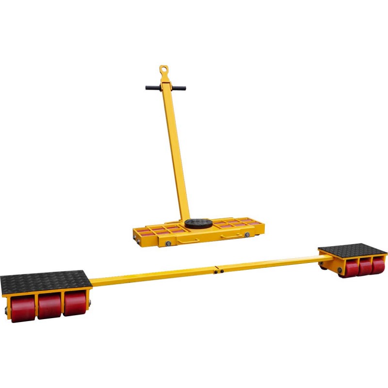 Schwerlast-Transportfahrwerk Set CORMAK WL12 + WF12 24t