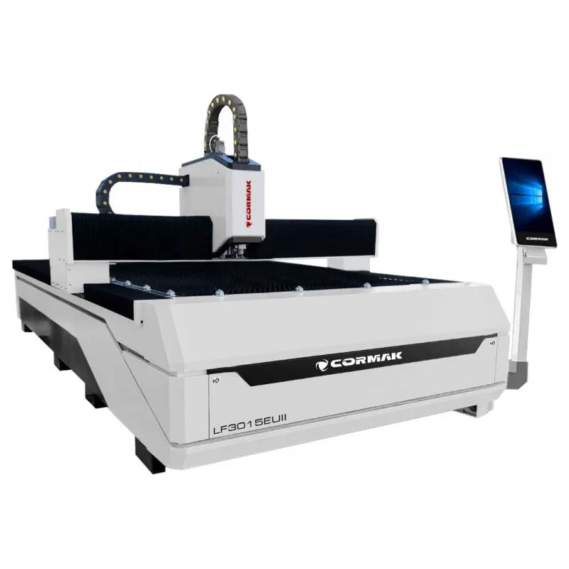 Offene Faserlaser Schneidmaschine CORMAK FIBER LF3015EP4 2000W