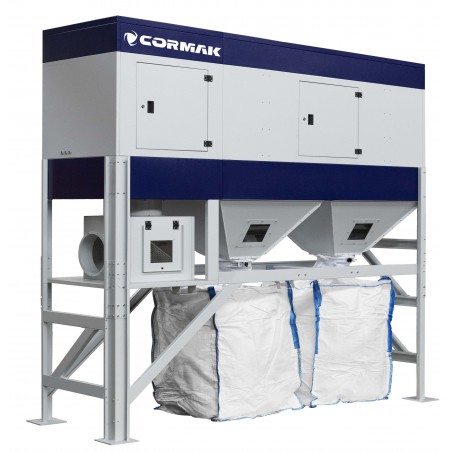 Industrielle Absauganlage SCV11300TC VIBER BIG-BAG für Holzstaub und Späne | CORMAK