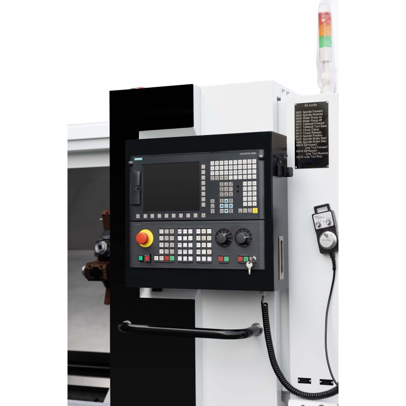 CNC-Drehmaschine CORMAK CK7160 LT 12x1000 Angetriebene Werkzeuge Siemens Sinumerik