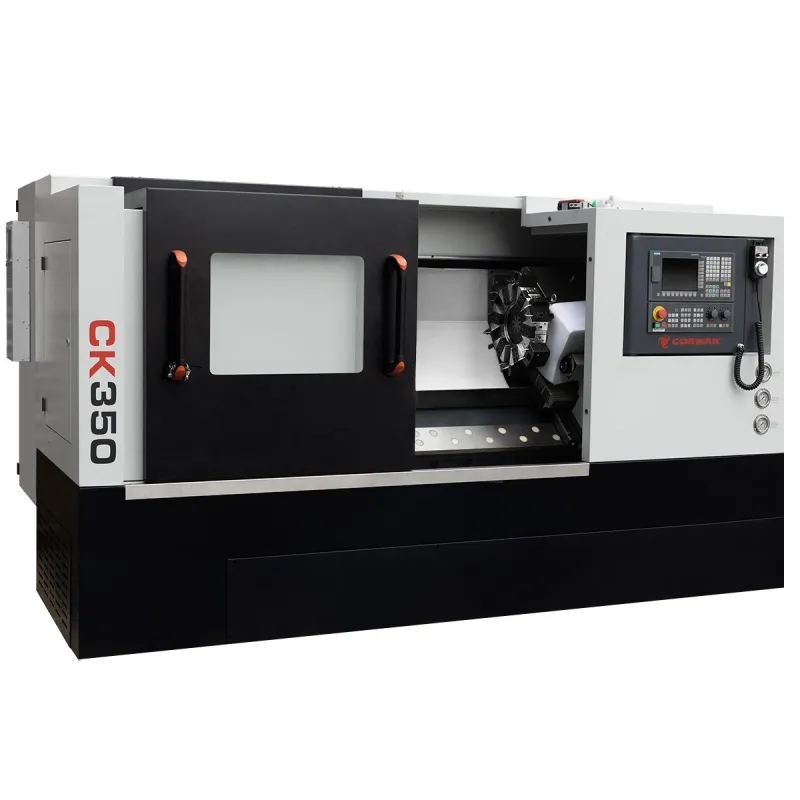 CNC-Drehmaschine CORMAK 350x1000 mit hydraulischem Spannfutter und Siemens Sinumerik 808D