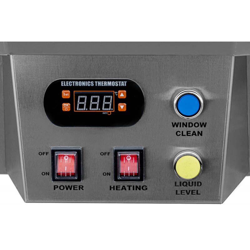 Hochdruck Teilewaschgerät aus Edelstahl CORMAK MP180 INOX Kabine