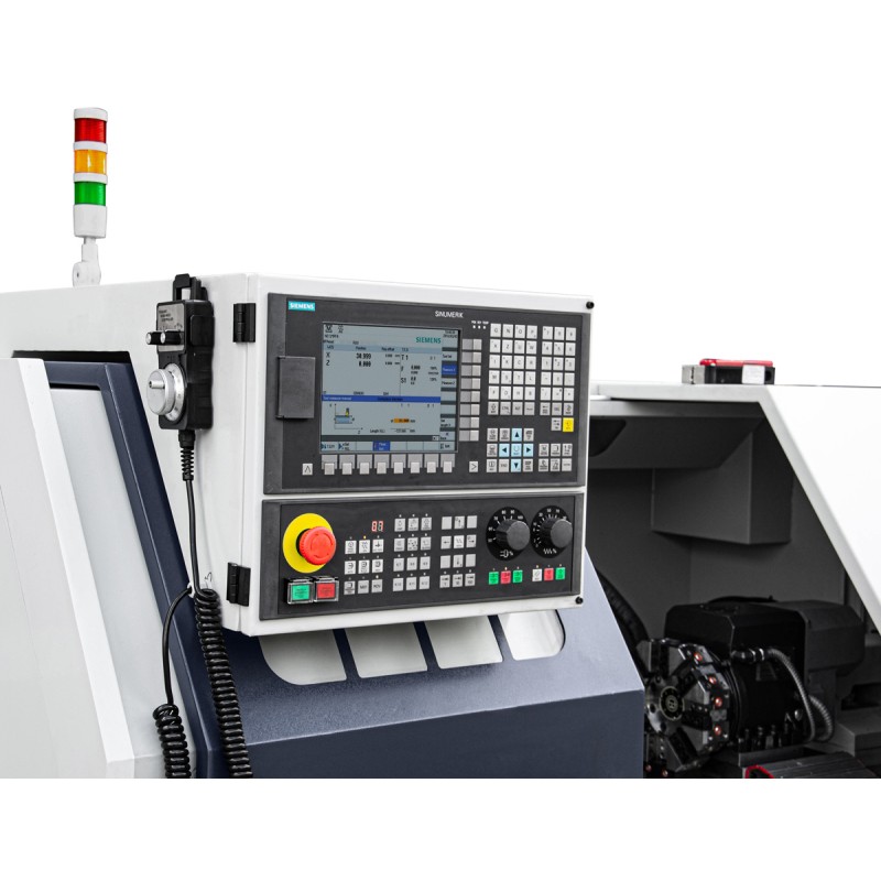 CNC-Drehmaschine CORMAK CKT360x750 mit manuellem Futter Siemens Sinumerik