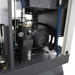 Schraubenkompressor mit Kältetrockner und 500L Druckluftbehälter CORMAK LUFT 1500 COMPACT 1580L/min 11kW