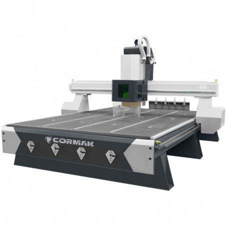 CNC-Fräsmaschine CORMAK C1325 ATC PREMIUM 1300x2500 mit automatischem Werkzeugwechsel