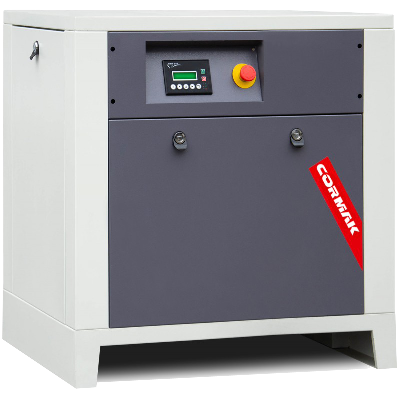 Schraubenkompressor mit Kältetrockner IZBERG N10S und 270L Druckluftbehälter LUFT 700 650L/min 5.5kW