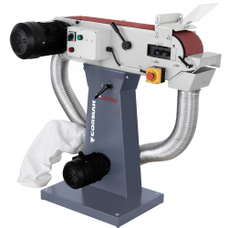 Bandschleifmaschine für Metall CORMAK BS150-200 mit Absaugung