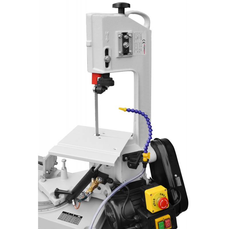 Metallbandsäge CORMAK BS128 HDRC 230V + 2 M42-Sägebänder + 5L Emulgol + ZW580