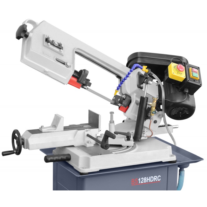 Metallbandsäge CORMAK BS128 HDRC 230V + 2 M42-Sägebänder + 5L Emulgol + ZW580