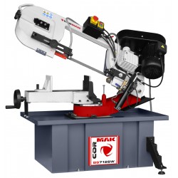 Metallbandsäge CORMAK BS 712 SW 230V + 2 M42-Sägebänder + 5L Emulgol + ZW580