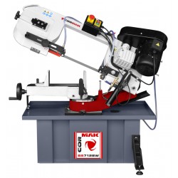 Metallbandsäge CORMAK BS 712 SW 230V + 2 M42-Sägebänder + 5L Emulgol + ZW580