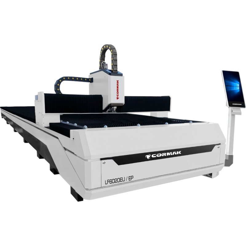 Offene Faserlaser Schneidmaschine CORMAK FIBER LF6020EP4 4000W