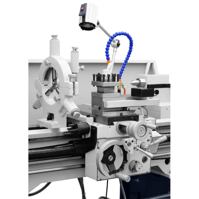 Konventionelle Universaldrehmaschine CORMAK 410x1000 mit 3-Achs-Digitalanzeige