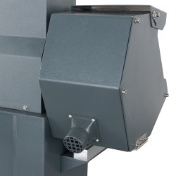 Industrie-Doppelschleifmaschine CORMAK BMS2080 mit Untergestell & Absauganlage für Metallspäne MDC1500 400V