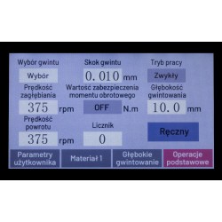 Elektrische Gewindeschneidmaschine CORMAK RGE36PWx1200 + Steckschlüsseladapter