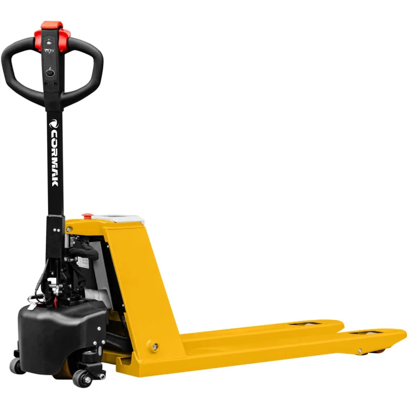 Elektrischer Palettenhubwagen CORMAK Q15-2 1500kg mit Li-Ion-Akku und 1000mm Gabeln