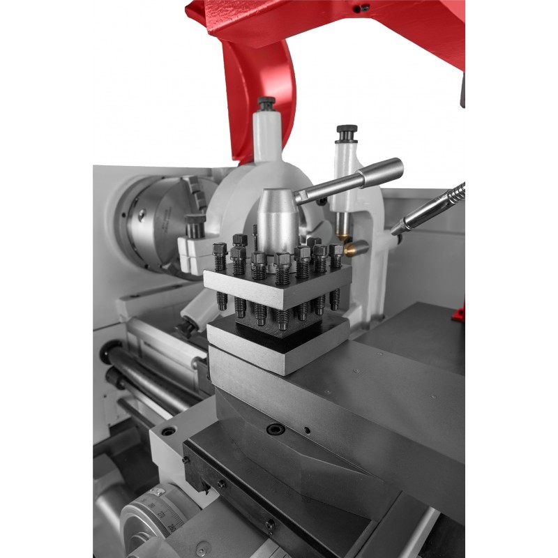 Konventionelle Universaldrehmaschine CORMAK TORNADO 460x1500 + Drehmeißel + mitlaufende Spitze