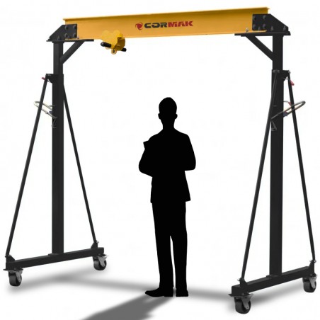 Mobiler Portalkran CORMAK PK1 1T (Tragkraft 1000kg)