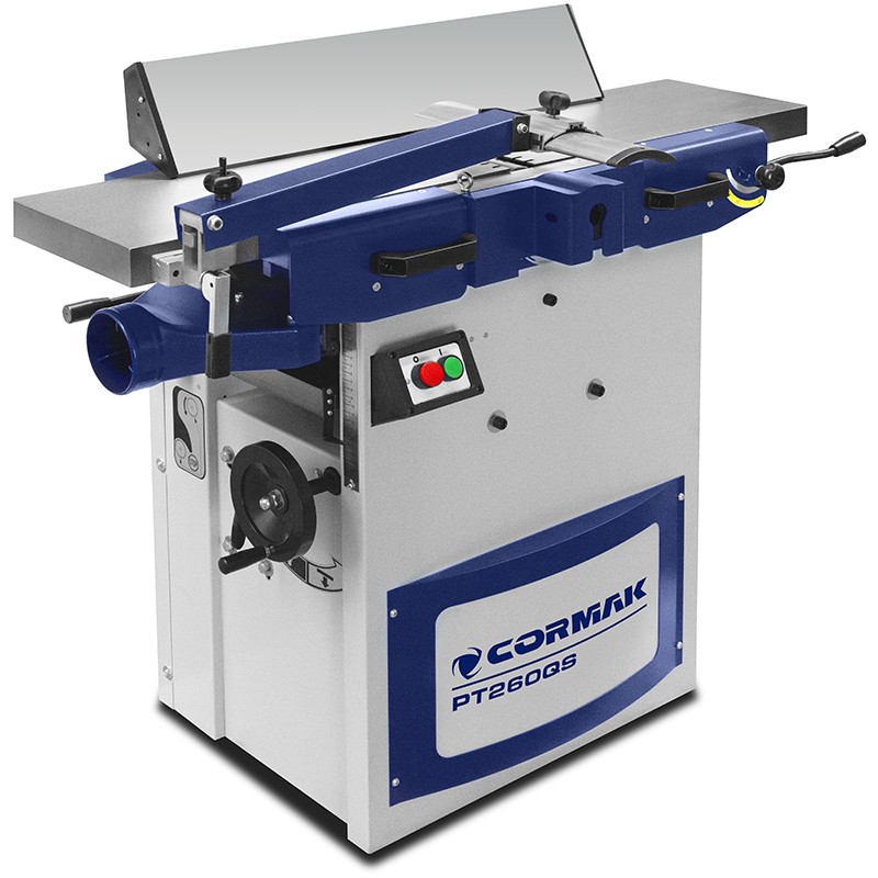 Abricht- und Dickenhobelmaschine CORMAK PT260QS mit Spiralwelle
