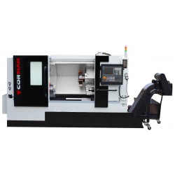 CNC-Drehmaschine CORMAK CK7160 x1000 Hydraulisches Futter 12 Werkzeuge Siemens Sinumerik 808D