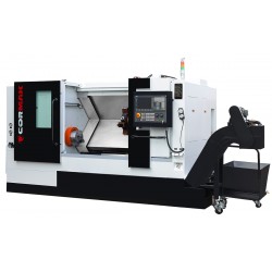 CNC-Drehmaschine CORMAK CK7140 LT 12x750 mit angetriebenen Werkzeugen SIEMENS SINUMERIK