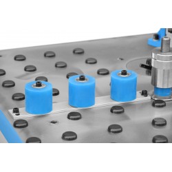 Halbautomatische Kantenanleimmaschine CORMAK EBM360B für gerade und geschwungene Kanten