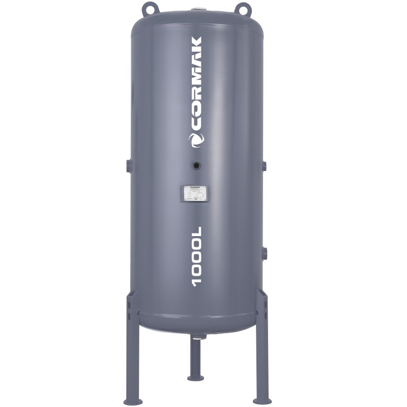 Hochdruck-Schraubenkompressor THEOR H2020 COMPACT 22 kW 20 bar mit Kältetrockner und 1.000 L Druckluftbehälter