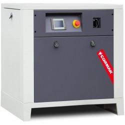 Schraubenkompressor mit Frequenzumrichter, Kältetrockner IZBERG N10S und 1000L Druckluftbehälter LUFT 1000 950L/min 7.5kW