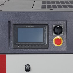 Schraubenkompressor mit Frequenzumrichter, Kältetrockner IZBERG N30S und 1000L Druckluftbehälter THEOR 30 3200L/min 22kW