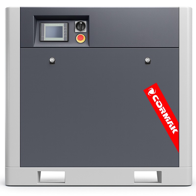 Schraubenkompressor mit Frequenzumrichter, Kältetrockner IZBERG N20S und 1000L Druckluftbehälter LUFT 1500 1580L/min 11kW