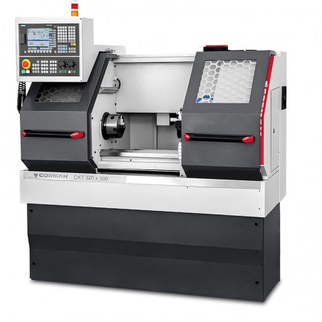 CNC-Drehmaschine CORMAK 320x500 mit manuellem Futter und SIEMENS SINUMERIK Steuerung