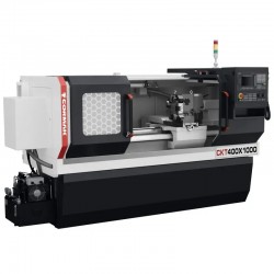 CNC-Drehmaschine CORMAK 400x1000 LT1 mit angetriebenen Werkzeugen und Steuerung SIEMENS SINUMERIK 808D