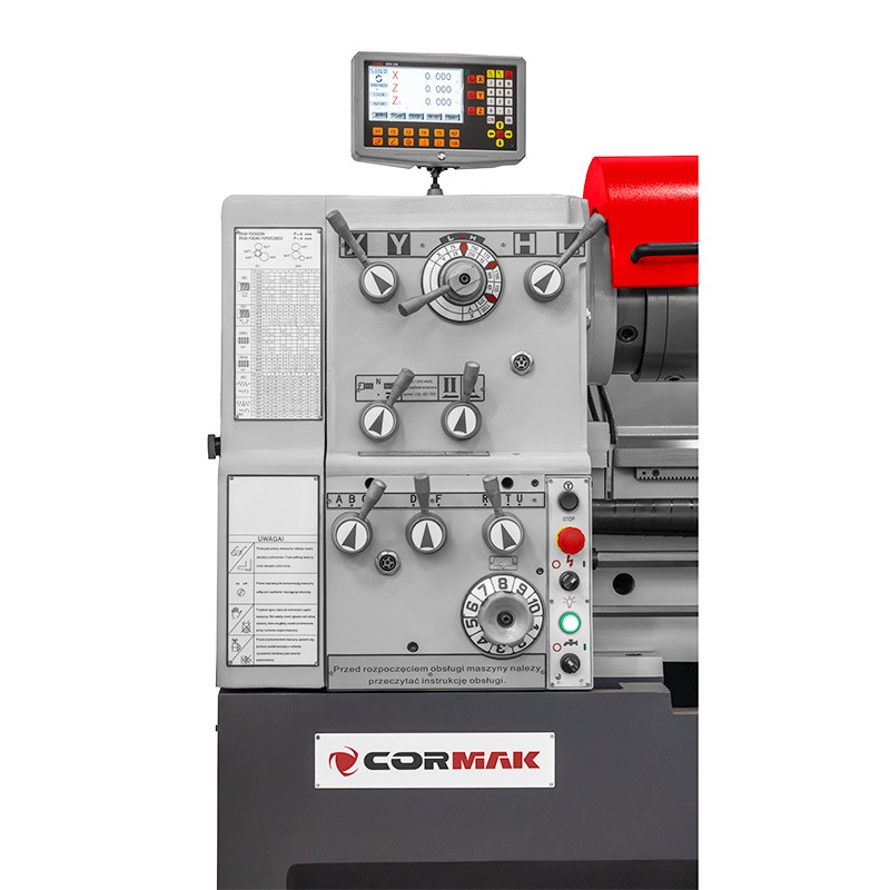 Konventionelle Universaldrehmaschine CORMAK 460x1500