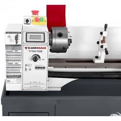 Universaldrehmaschine CORMAK TYTAN 220x750S VARIO 230V mit Untergestell